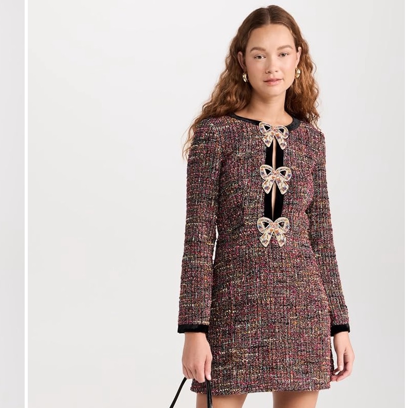 Camille Bows Short Dress